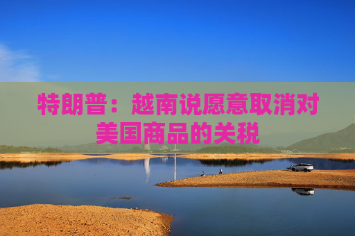 特朗普：越南说愿意取消对美国商品的关税  第1张