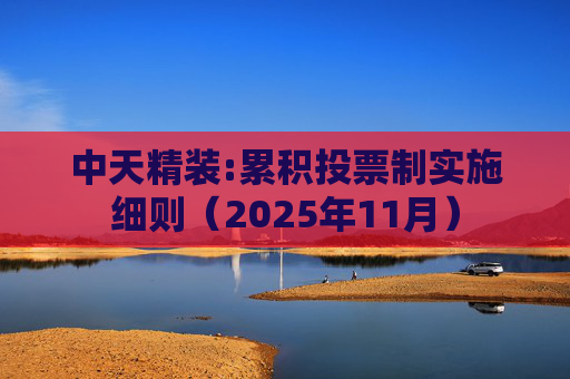 中天精装:累积投票制实施细则(2025年11月)