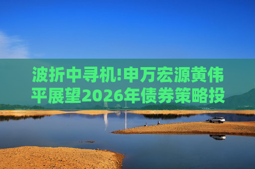 波折中寻机!申万宏源黄伟平展望2026年债券策略投资:重点在2-3季度
