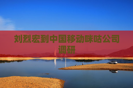 刘烈宏到中国移动咪咕公司调研