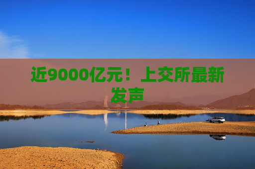 近9000亿元!上交所最新发声