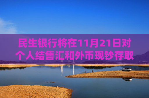 民生银行将在11月21日对个人结售汇和外币现钞存取系统进行升级