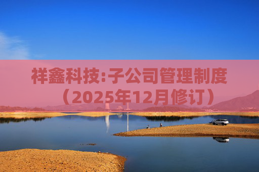 祥鑫科技:子公司管理制度（2025年12月修订）