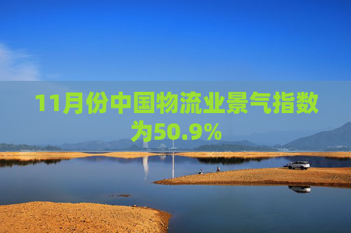 11月份中国物流业景气指数为50.9%
