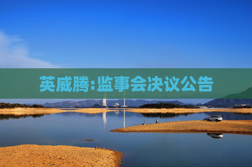 英威腾:监事会决议公告  第1张