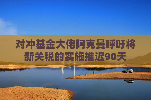 对冲基金大佬阿克曼呼吁将新关税的实施推迟90天  第1张