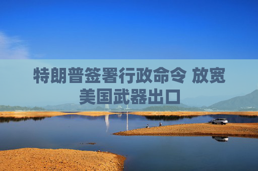 特朗普签署行政命令 放宽美国武器出口  第1张