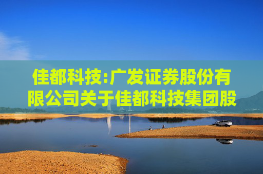 佳都科技:广发证券股份有限公司关于佳都科技集团股份有限公司2024年度募集资金存放与使用情况的核查意见  第1张