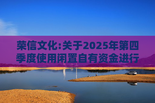 荣信文化:关于2025年第四季度使用闲置自有资金进行委托理财的公告