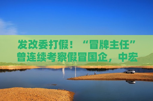 发改委打假！“冒牌主任”曾连续考察假冒国企，中宏院深夜发声