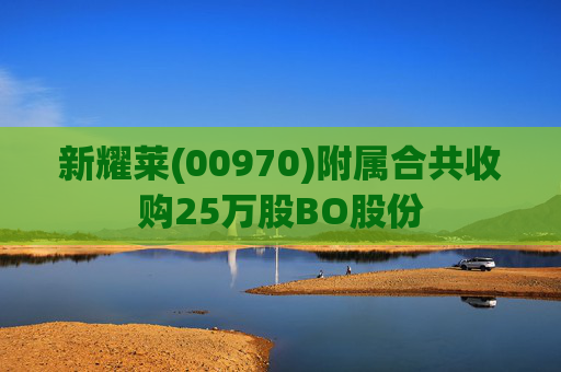 新耀莱(00970)附属合共收购25万股BO股份