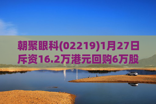 朝聚眼科(02219)1月27日斥资16.2万港元回购6万股
