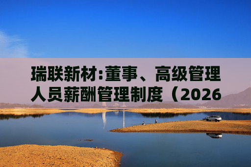 瑞联新材:董事、高级管理人员薪酬管理制度（2026年1月）