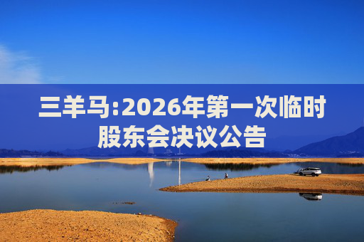 三羊马:2026年第一次临时股东会决议公告