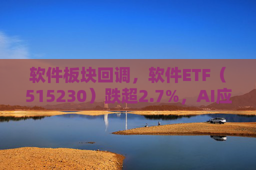 软件板块回调，软件ETF（515230）跌超2.7%，AI应用前景受关注，资金抢筹布局，近20日净流入近30亿元