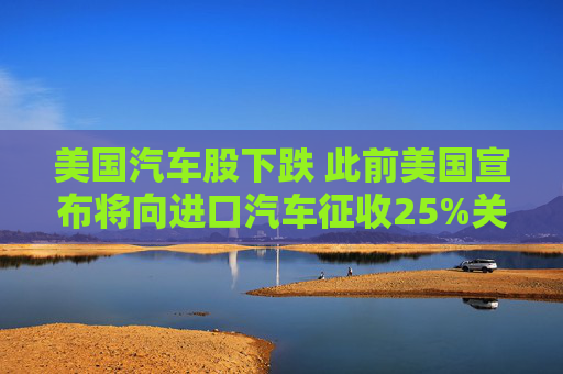 美国汽车股下跌 此前美国宣布将向进口汽车征收25%关税