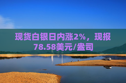 现货白银日内涨2%，现报78.58美元/盎司