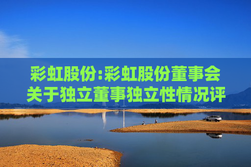 彩虹股份:彩虹股份董事会关于独立董事独立性情况评估的专项意见  第1张