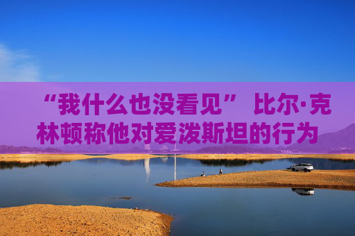 “我什么也没看见” 比尔·克林顿称他对爱泼斯坦的行为不知情