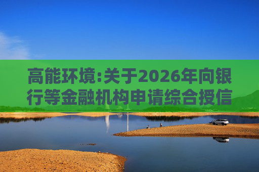 高能环境:关于2026年向银行等金融机构申请综合授信的公告