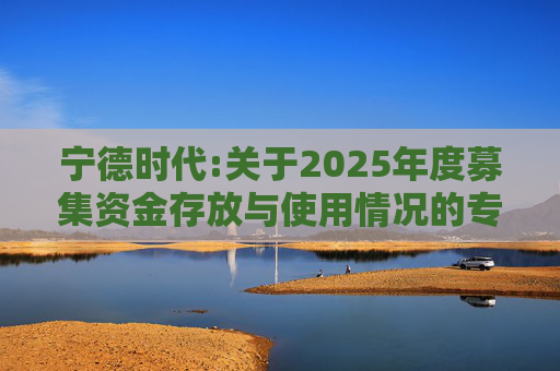 宁德时代:关于2025年度募集资金存放与使用情况的专项报告
