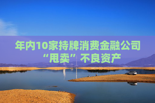 年内10家持牌消费金融公司“甩卖”不良资产  第1张