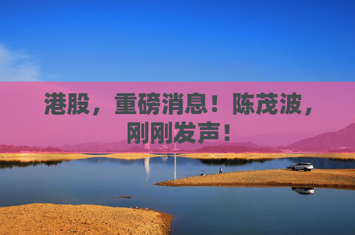 港股，重磅消息！陈茂波，刚刚发声！