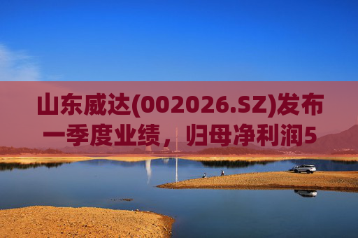 山东威达(002026.SZ)发布一季度业绩，归母净利润5924.68万元，同比增长1.03%  第1张
