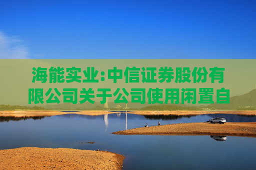 海能实业:中信证券股份有限公司关于公司使用闲置自有资金进行现金管理的核查意见  第1张