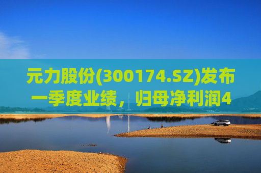 元力股份(300174.SZ)发布一季度业绩，归母净利润4684.07万元，下降39.66%