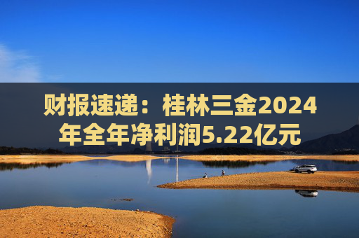 财报速递：桂林三金2024年全年净利润5.22亿元  第1张