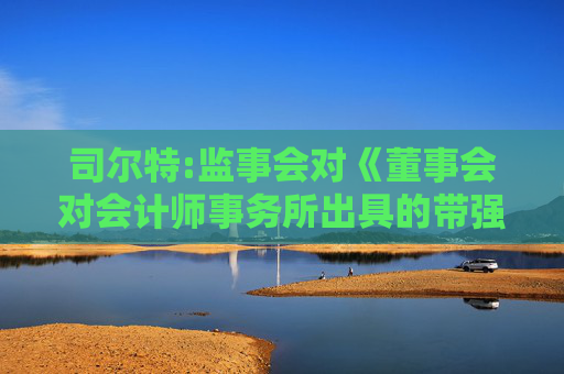 司尔特:监事会对《董事会对会计师事务所出具的带强调事项的无保留意见的内部控制审计报告的专项说明》的意见  第1张