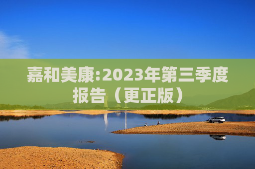 嘉和美康:2023年第三季度报告（更正版）
