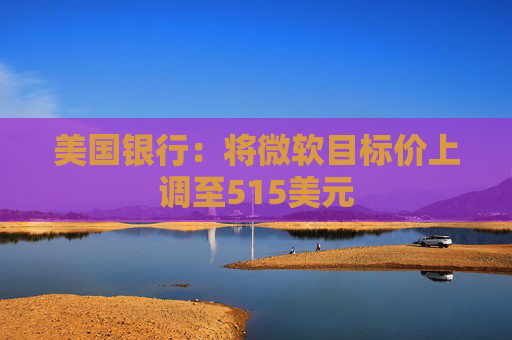 美国银行：将微软目标价上调至515美元