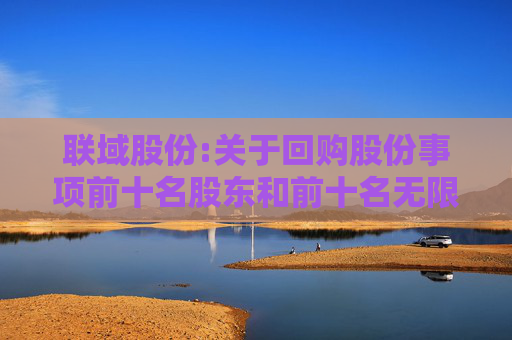 联域股份:关于回购股份事项前十名股东和前十名无限售条件股东持股情况的公告