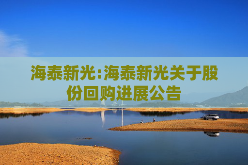 海泰新光:海泰新光关于股份回购进展公告