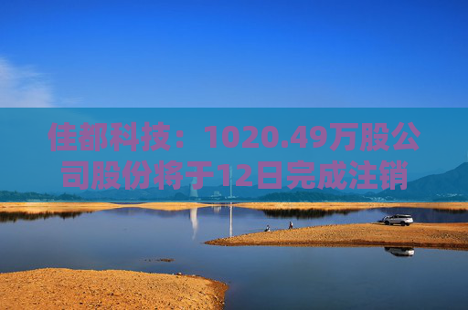 佳都科技：1020.49万股公司股份将于12日完成注销  第1张