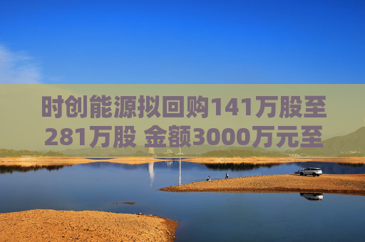 时创能源拟回购141万股至281万股 金额3000万元至6000万元