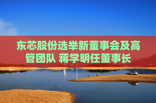 东芯股份选举新董事会及高管团队 蒋学明任董事长