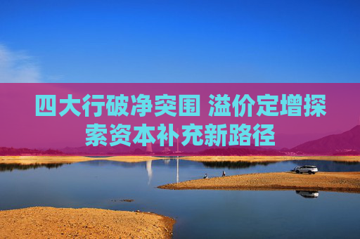 四大行破净突围 溢价定增探索资本补充新路径  第1张