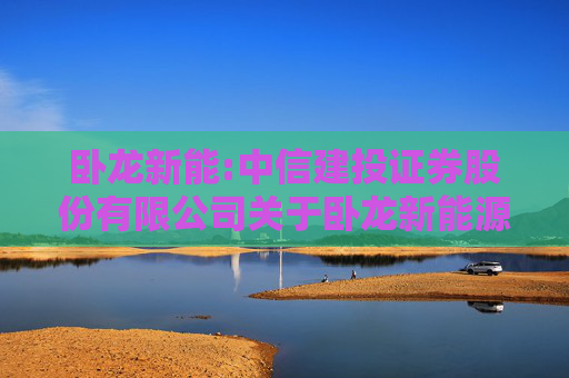 卧龙新能:中信建投证券股份有限公司关于卧龙新能源集团股份有限公司重大资产出售暨关联交易之独立财务顾问报告