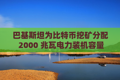 巴基斯坦为比特币挖矿分配 2000 兆瓦电力装机容量  第1张