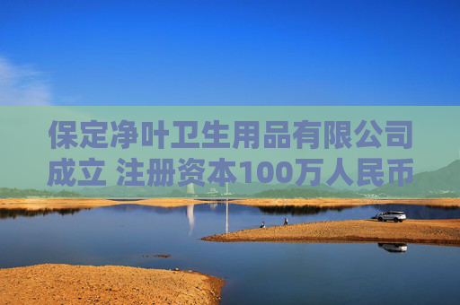 保定净叶卫生用品有限公司成立 注册资本100万人民币  第1张