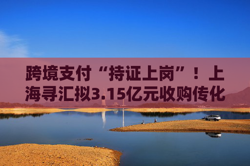 跨境支付“持证上岗”！上海寻汇拟3.15亿元收购传化支付，多家跨境支付服务商布局境内支付牌照