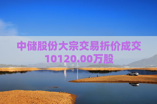 中储股份大宗交易折价成交10120.00万股  第1张