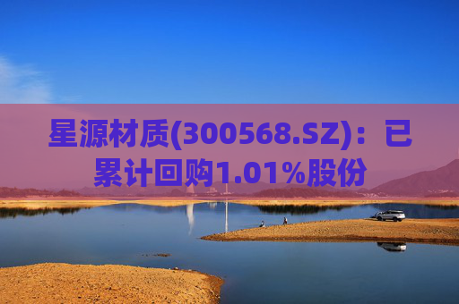 星源材质(300568.SZ)：已累计回购1.01%股份