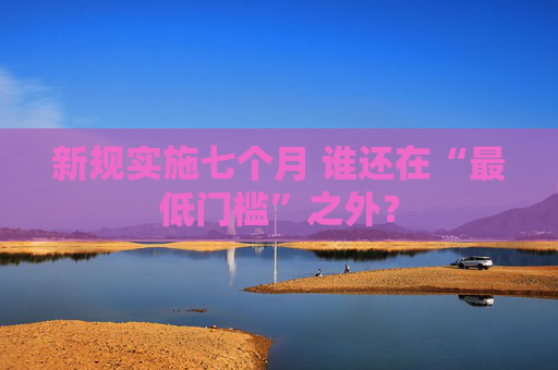 新规实施七个月 谁还在“最低门槛”之外？