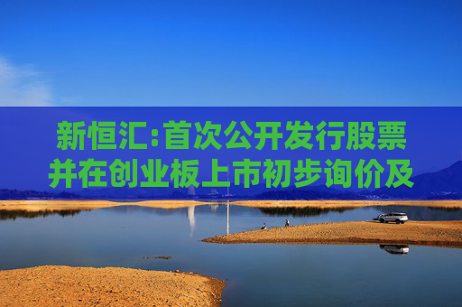 新恒汇:首次公开发行股票并在创业板上市初步询价及推介公告