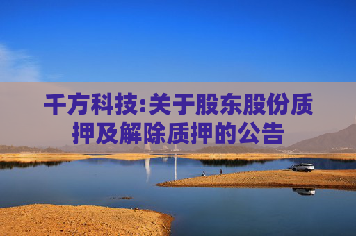 千方科技:关于股东股份质押及解除质押的公告