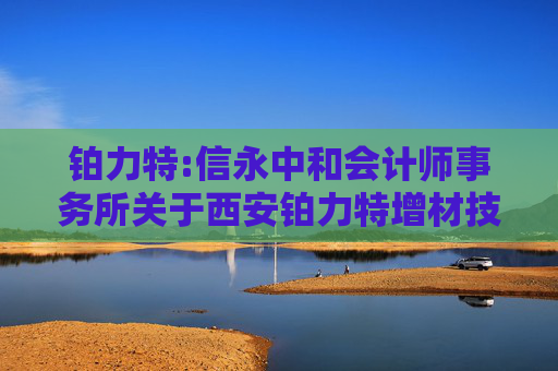 铂力特:信永中和会计师事务所关于西安铂力特增材技术股份有限公司2024年年度报告的信息披露监管问询函的回复